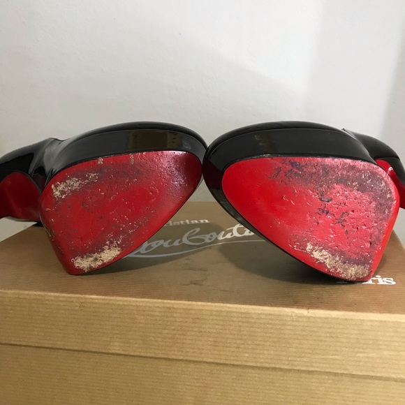 Christian Louboutin Bianca 140mm  black size 36.5 - Picture 5 of 7